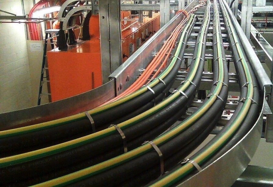 In The Building Of Electrical Wiring, A Cable Trays Is A Part Of The Cable Trays System - MY SITE